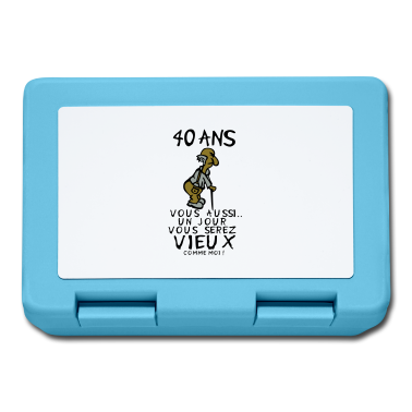 Geburtstag Geschenk Mann Brotdose - 40 Jahre alte Mann Geburtstag humou