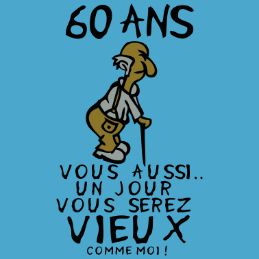 Motiv 60 Jahre alten Mann Geburtstag humou