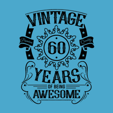 Motiv 60. Geburtstag Geschenkideen Vintage Mann Frau