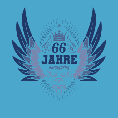 Motiv 66 Geburtstag Geschenkideen für Frauen und Männer