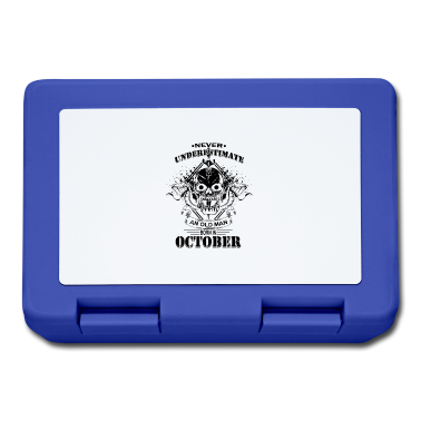 Geburtstag Geschenk Mann Brotdose - Oktober Geburtstag Herren alter Mann Vintage