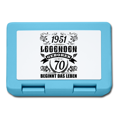 Geburtstag Geschenk Mann Brotdose - 70. Geburtstag Jahrgang 1951 Männer Frauen