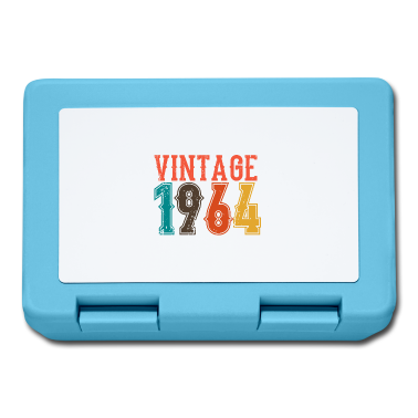 Geburtstag Geschenk Mann Brotdose - BORN IN 1964 Geburtstag Geschenk Vintage Männer