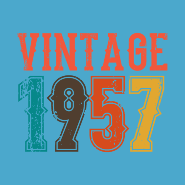 Motiv BORN IN 1957 Geburtstag Geschenk Vintage Männer