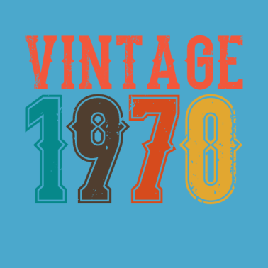 Motiv BORN IN 1970 Geburtstag Geschenk Vintage Männer