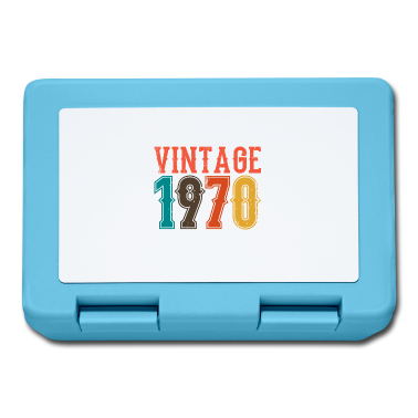 Geburtstag Geschenk Mann Brotdose - BORN IN 1970 Geburtstag Geschenk Vintage Männer