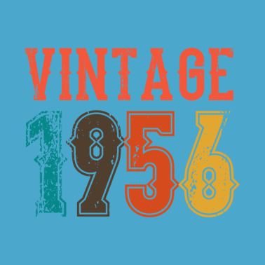 Motiv BORN IN 1956 Geburtstag Geschenk Vintage Männer