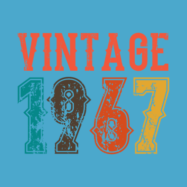 Motiv BORN IN 1967 Geburtstag Geschenk Vintage Männer