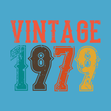 Motiv BORN IN 1979 Geburtstag Geschenk Vintage Männer