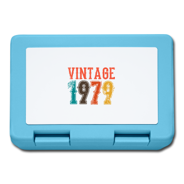 Geburtstag Geschenk Mann Brotdose - BORN IN 1979 Geburtstag Geschenk Vintage Männer