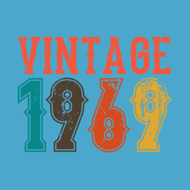 Motiv BORN IN 1969 Geburtstag Geschenk Vintage Männer