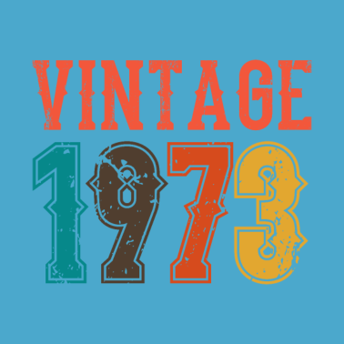 Motiv BORN IN 1973 Geburtstag Geschenk Vintage Männer