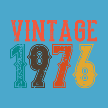 Motiv BORN IN 1976 Geburtstag Geschenk Vintage Männer