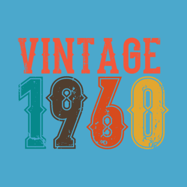 Motiv BORN IN 1960 Geburtstag Geschenk Vintage Männer