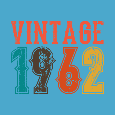 Motiv BORN IN 1962 Geburtstag Geschenk Vintage Männer