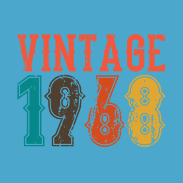 Motiv BORN IN 1968 Geburtstag Geschenk Vintage Männer
