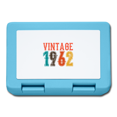 Geburtstag Geschenk Mann Brotdose - BORN IN 1962 Geburtstag Geschenk Vintage Männer