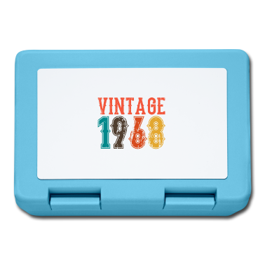 Geburtstag Geschenk Mann Brotdose - BORN IN 1968 Geburtstag Geschenk Vintage Männer