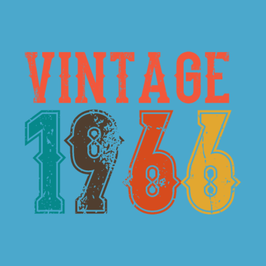 Motiv BORN IN 1966 Geburtstag Geschenk Vintage Männer