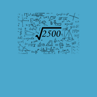 Motiv 50. Geburtstag Mann Frau Wurzel 2500 =50 Jahre alt