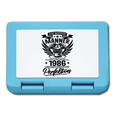 Geburtstag Geschenk Mann Brotdose - Geburtstag 1986 Männer Motor Auto Tuning