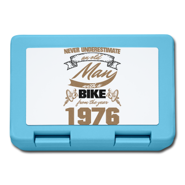 Geburtstag Geschenk Mann Brotdose - Alter Mann 1976 Geboren Geburtstag Mountainbiker