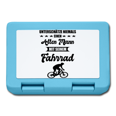 Geburtstag Geschenk Mann Brotdose - Alter Mann Fahrrad Spruch Geschenk zum Geburtstag
