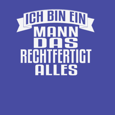 Motiv Mann Bier Lustiges Männer Spruch Geschenk Idee