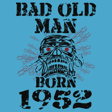 Motiv Alter Mann 1952 Geboren Geburtstag Totenkopf