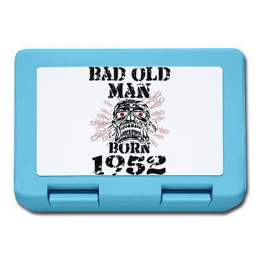 Geburtstag Geschenk Mann Brotdose - Alter Mann 1952 Geboren Geburtstag Totenkopf