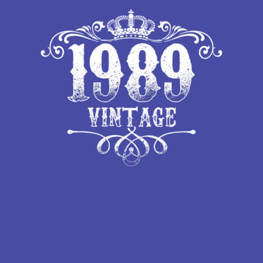 Motiv 1989 Vintage Frauen Männer Geburtstag