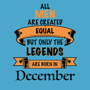 Motiv Dezember Geburtstags Geschenk für den Mann LEGEND