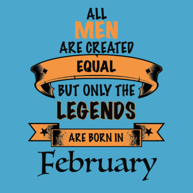 Motiv Februar Geburtstags Geschenk für den Mann LEGEND