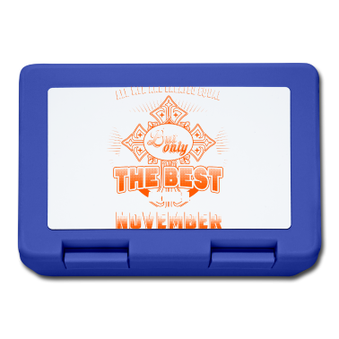 Geburtstag Geschenk Mann Brotdose - Alle Männer sind gleich November Geburtstag Monat