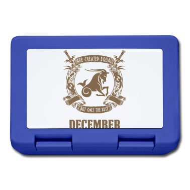 Geburtstag Geschenk Mann Brotdose - Alle Männer sind gleich Dezember Geburtstag Monat