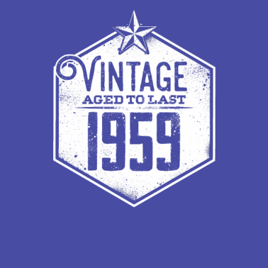 Motiv Vintage 1959 Männer Frauen Geburtstag