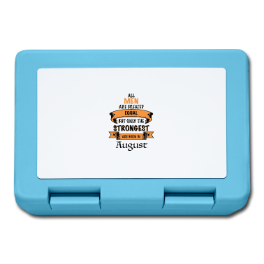 Geburtstag Geschenk Mann Brotdose - August Geburtstags Geschenk für den Mann strong