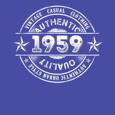 Motiv Vintage 1959 Frauen Männer Geburtstag