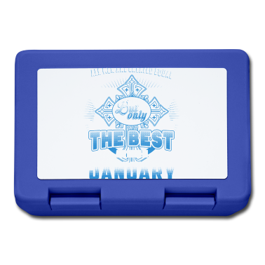 Geburtstag Geschenk Mann Brotdose - Alle Männer sind gleich Januar Geburtstag Monat