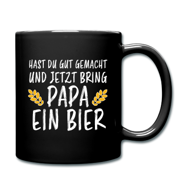 Geburtstag Geschenk Mann Tasse - Papa Bier Lustiger Spruch Saufen Party Geschenk