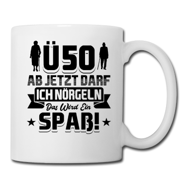 Geburtstag Geschenk Mann Tasse - 50 Geburtstag Mann