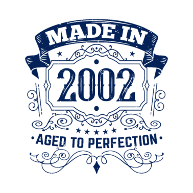 Motiv Hergestellt in 2002 Geburtstag Männer