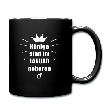 Geburtstag Geschenk Mann Tasse - Januar Geburtstag Mann