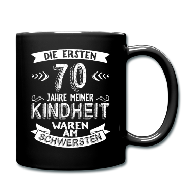 Geburtstag Geschenk Mann Tasse - 70 Geburtstag Mann