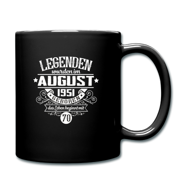 Geburtstag Geschenk Mann Tasse - 70. Geburtstag Männer Herren