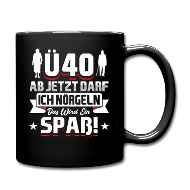 Geburtstag Geschenk Mann Tasse - 40 Geburtstag Mann