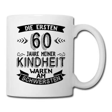 Geburtstag Geschenk Mann Tasse - 60 Geburtstag Mann