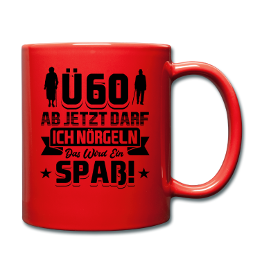 Geburtstag Geschenk Mann Tasse - 60 Geburtstag Mann
