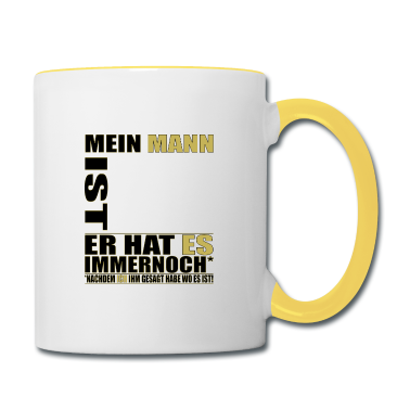Geburtstag Geschenk Mann Tasse - Geburtstag - Mein Mann ist
