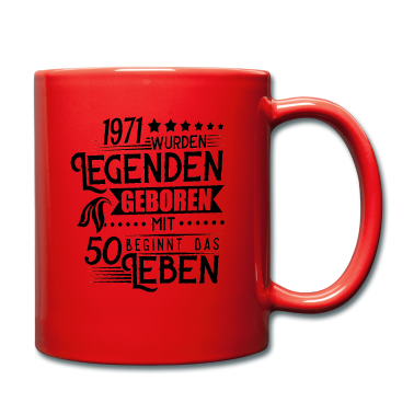 Geburtstag Geschenk Mann Tasse - Jahrgang 1971 Geburtstag Männer Frauen